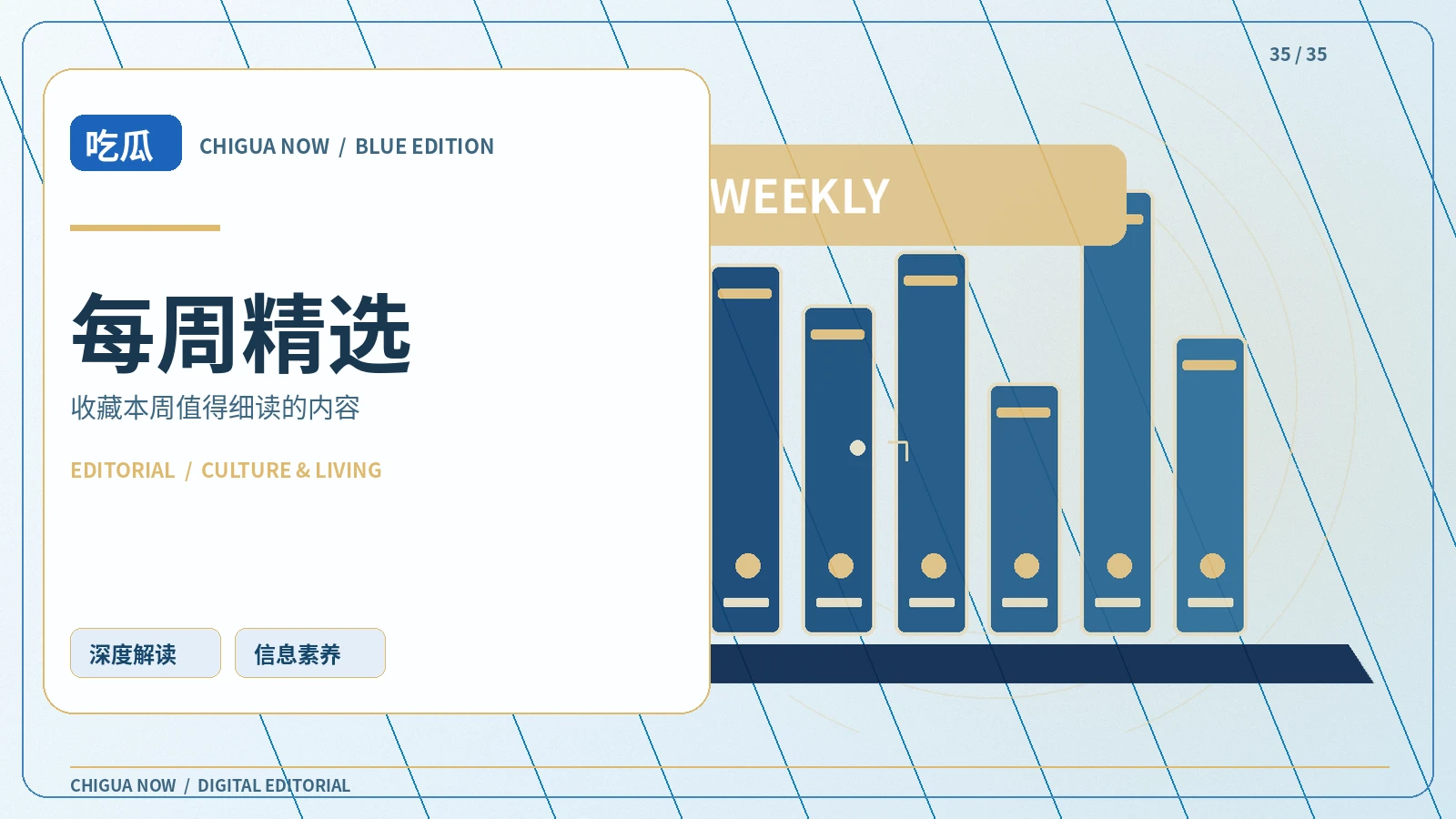 一周慢读单
